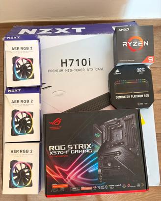 Amd 5900x Asus Rog X570-F Corsair dominator 3600
