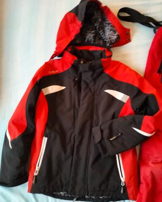 Giacca CMP e pantaloni 8848 sci bambino h. cm 140