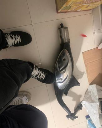 marmitta originale per piaggio ad aria 