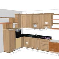 Cucina completa di elettordomestici