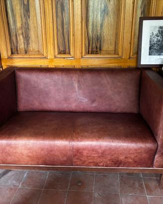 Divano design in pelle