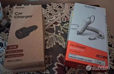 HAMA car charger./caricabatterie da auto
