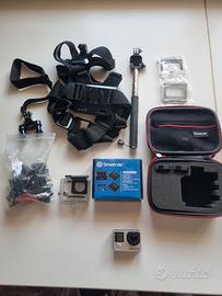 GoPro HERO4 Display lcd + batterie + accessori