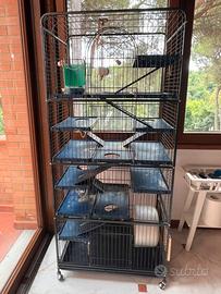 Gabbia per conigli/cincillà