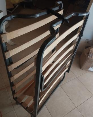 Rete letto pieghevole senza materasso