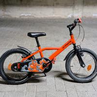 Bicicletta bambino btwin 16 pollici robot 500