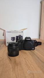 Canon eos M50 + Obiettivo EF-M 15-45mm IS STM