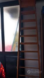 scala in legno h 250 cm