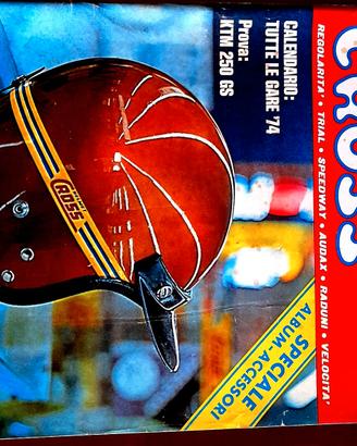Vecchie Riviste MOTOCROSS 1974 - 5 numeri