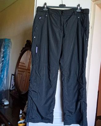 Pantaloni da sci cargo donna lunghezza 106 