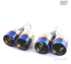 TERMINALI SCARICO UNIVERSALI IN ACCIAIO INOX TITAN