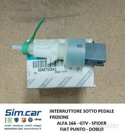 INTERRUTTORE PEDALE FRIZIONE ALFA 166, FIAT PUNTO