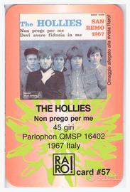 Card n. 57 allegata alla Rivista Raro -The Hollies