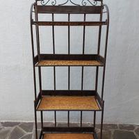 etagere/ scaffale ferro battuto