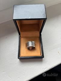 Anello Bvlgari Oro Bianco B Zero