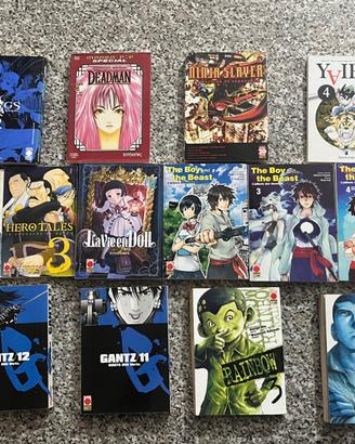 Set n.3 14 manga/fumetti