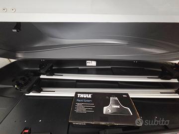 G3 480 box auto completo di attacchi e barre