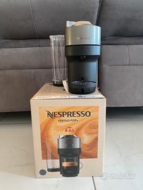 Nespresso vertuo pop+deluxe titan + Aeroccino