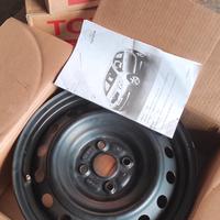 Cerchi R15 4x100 +coppe