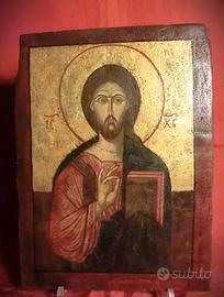 ICONA CRISTO PANTOCRATORE  1900 – sec. XX