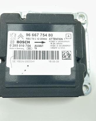 CENTRALINA AIRBAG PEUGEOT 3008 Serie 966675480 (09