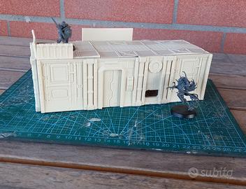 Elemento scenico Terrain wargame "container x 1"