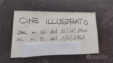 cine illustrato 1940/42