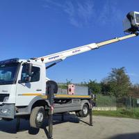 Mercedes atego 822/75 piattaforma oil&steel 17e