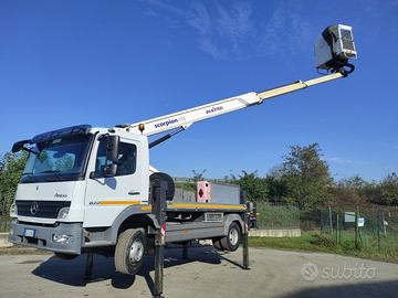 Mercedes atego 822/75 piattaforma oil&steel 17e