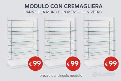 Arredo Negozio Completo – Design Elegante in Vetro