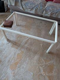 Tavolino in vetro anni 90