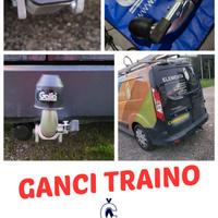 GANCIO TRAINO PER AUTO E FURGONE