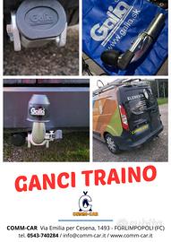 GANCIO TRAINO PER AUTO E FURGONE