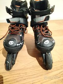 Pattini Oxelo in linea neri n. 35/38