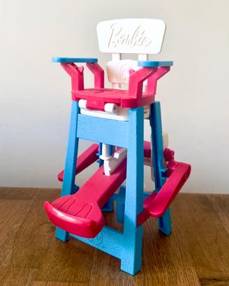 Sedia Barbie bagnina vintage per collezionisti