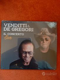 Venditti & De Gregori in concerto live CD nuovo 