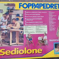 Seggiolone in legno di Foppapedretti
