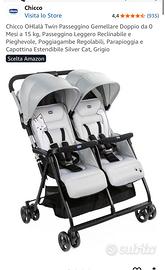 Passeggino gemellare Chicco