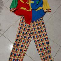 Costume carnevale Pagliaccio