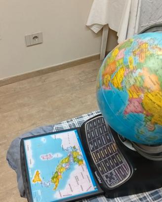 Mappamondo aggiornabile da internet
