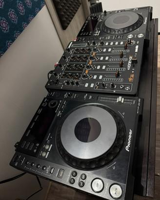 Console DJ - 2x Pioneer CDJ-850 + Xone 43C