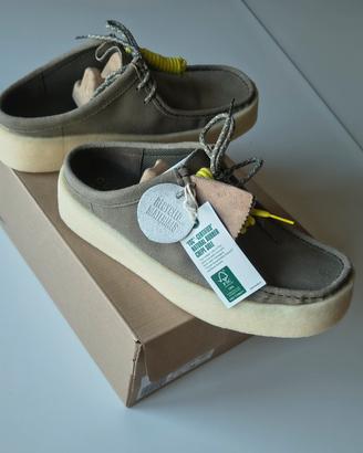 Clarks Wallabee Cup Lo, slip-on numero 42 nuove