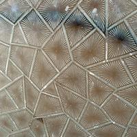 Vetro antico per finestra .