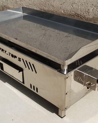 Piastra Fry - Top per cottura in Acciaio Inox
