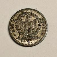 Seconda Repubblica Romana 4 Baiocchi 1849 R Roma