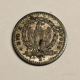 Seconda Repubblica Romana 4 Baiocchi 1849 R Roma