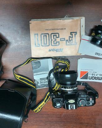 Nikon F301 usata pochissimo e funzionante in tutto