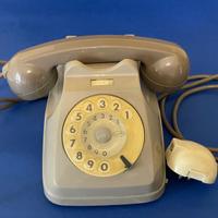 Telefono a ruota grigio panna FACE STANDARD F63