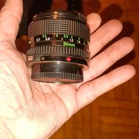 obiettivo Canon FD 50 mm