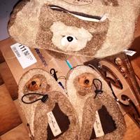 Borsa e pantofole Teddy Bear
